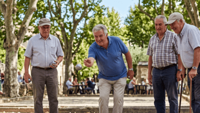 Illustration du casting Casting figurant joueurs de pétanque pour le tournage d'un film anglais Netflix