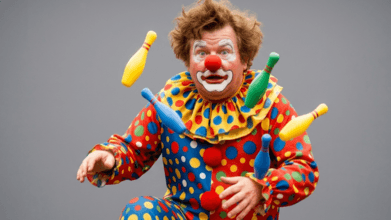 Illustration du casting Casting hommes vrais mimes ou clowns pour petits rôles et silhouettes dans série Canal+