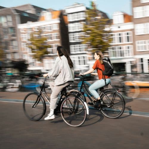 Illustration du casting 8000 KR: Asiatisk kvinde til reklame for elcykel, København