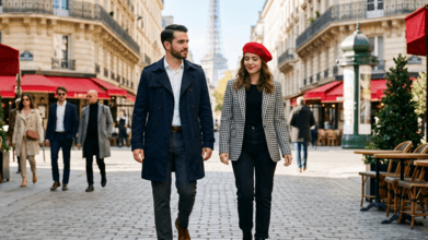 Illustration du casting URGENT Casting figurant homme et femme entre 18 et 70 ans pour tournage série Netflix Emily in Paris avec Lily Collins