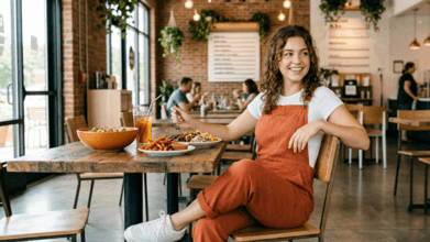 Illustration du casting Casting femme dans la vingtaine pour vidéos réseaux sociaux pour une chaîne de restaurants